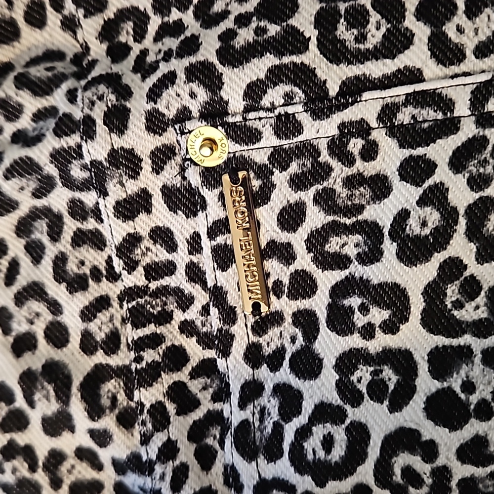 NWOT Michael Kors Cheetah Print Jeggings - Picture 12 of 13